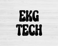 ekg tech svg file