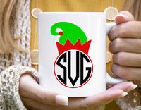 elf monogram svg