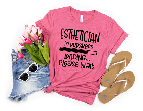 Esthetician In Progress Loading Please Wait Svg, Dxf, Eps, Png For Cricut, Glowforge, Silhouette