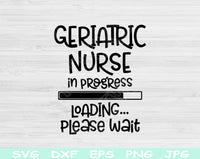 geriatric nurse svg