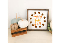 happy fall yall svg