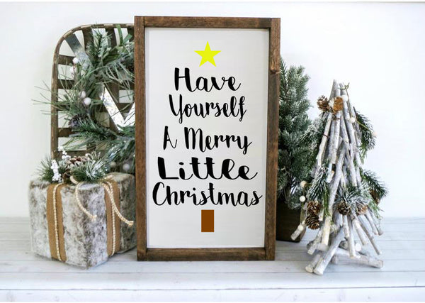 have yourself a merry little christmas svg