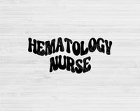 hematology nurse cut file
