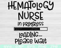 hematology nurse svg