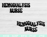 hemodialysis nurse svg