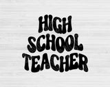 high school teacher cut file