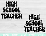 high school teacher svg
