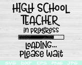 high school teacher svg