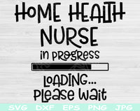 home health nurse svg