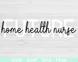 home health nurse svg