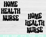 home health nurse svg