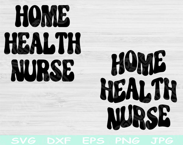 home health nurse svg