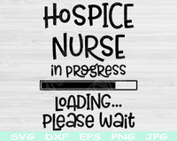 hospice nurse svg