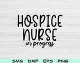 hospice nurse svg