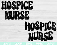 hospice nurse svg