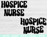 hospice nurse svg