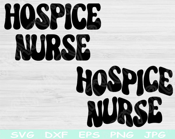 hospice nurse svg