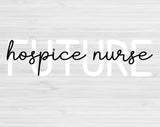 future hospice nurse svg