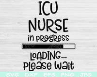 icu nurse svg