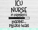 icu nurse svg