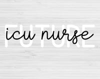 future icu nurse svg