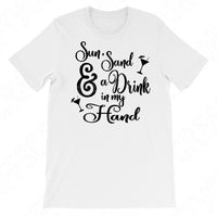 Sun Sand And A Ring On My Hand Svg Files for Cricut. Bride Svg For Bachelorette Party.
