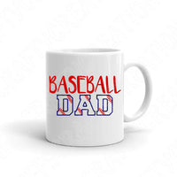 Baseball Dad Svg Cut Files, Baseball Svg Files For Cricut And Silhouette,