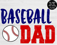 Baseball Mom Svg Cut Files, Baseball Svg Files For Cricut And Silhouette. Sports Mama Svg Digital Download.