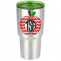 Apple Svg Files For Cricut And Silhouette, Teacher Svg Cut Files, Teacher Monogram Svg, Back To School Svg Files for Cricut