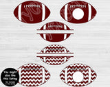 Football Helmet Svg Files For Cricut And Silhouette, Football Svg Cut Files