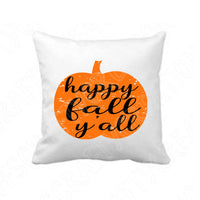 Pumpkin Svg Files For Cricut And Silhouette, Happy Fall Yall Svg, Fall Svg Cut File, Fall Saying Svg, Thanksgiving Svg Dxf