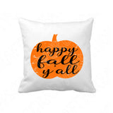 Pumpkin Svg Files For Cricut And Silhouette, Happy Fall Yall Svg, Fall Svg Cut File, Fall Saying Svg, Thanksgiving Svg Dxf