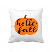 Pumpkin Svg, Hello Fall Yall Svg Files For Cricut And Silhouette. Fall Svg Cut File, Thanksgiving Svg Dxf