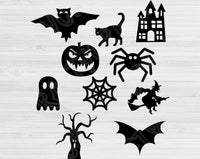 Halloween Svg Bundle, Halloween Svg Files For Cricut And Silhouette Cutting Machines