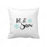 Let It Snow Svg Files For Cricut And Silhouette, Winter Svg Cut File, Christmas Svg, Christmas Quote Svg