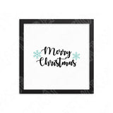Merry Christmas Svg Files For Cricut And Silhouette. Winter Svg Cut File