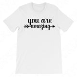 You Are Amazing Svg  Files For Cricut And Silhouette, Inspiration Svg Cut Files. Positive Motivational Svg