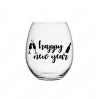 Happy New Year Svg Files For Cricut And Silhouette, New Years Svg Cut File, New Year Clipart