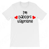 I'm Daddy's Valentine Svg Files For Cricut And Silhouette, Valentines Day Svg Cut Files