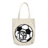 Soccer Svg Files For Cricut And Silhouette, Soccer Ball Svg Cut File Dxf, Soccer Monogram Svg Team Vector Designs