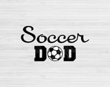 Soccer Dad Svg Files For Cricut And Silhouette, Soccer Svg Cut Files, Soccer Ball Svg Dxf Sports Team Vector Designs.