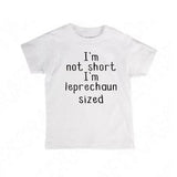 I'm Not Short I'm Leprechaun Sized Svg, St Patricks Day Svg Files For Cricut And Silhouette