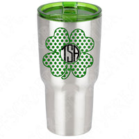 Shamrock Svg Files For Cricut And Silhouette, Four Leaf Clover St Patricks Day Svg Cut Files, Irish Svg, Lucky Clover Svg