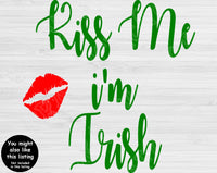 Lucky Svg Files For Cricut And Silhouette, Distressed Shamrock Svg Cut File, St Patricks Day Svg