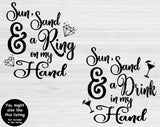 I Said Yes Svg, That's What She Said, We Said Mexico, and We Said Vegas Svg Files For Cricut and Silhouette. Bachelorette Party Svg.