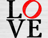 Love Svg Files For Cricut And Silhouette, Valentine's Day Svg Cut Files