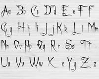 Script Vine Font Svg Files For Cricut and Silhouette