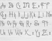Script Vine Font Svg Files For Cricut and Silhouette