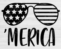 Patriotic Sunglasses Svg Files For Cricut And Silhouette, American Glasses Svg, July 4th Svg Cut Files, Usa Svg Dfx, Png, Eps