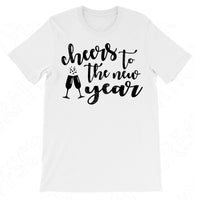 Cheers To The New Year Svg Files For Cricut And Silhouette, New Years Svg Cut File